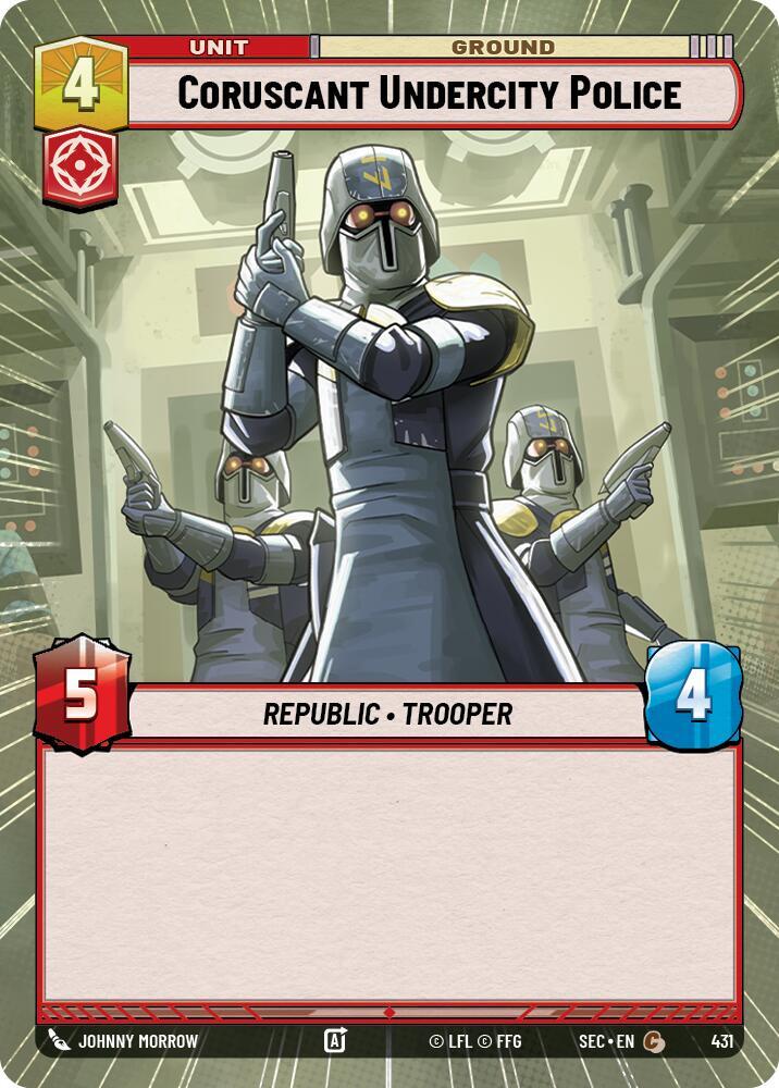 Coruscant Undercity Police (Hyperspace) [Secrets of Power] 431