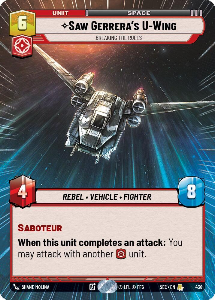 Saw Gerrera's U-Wing - Breaking the Rules (Hyperspace) [Secrets of Power] 438