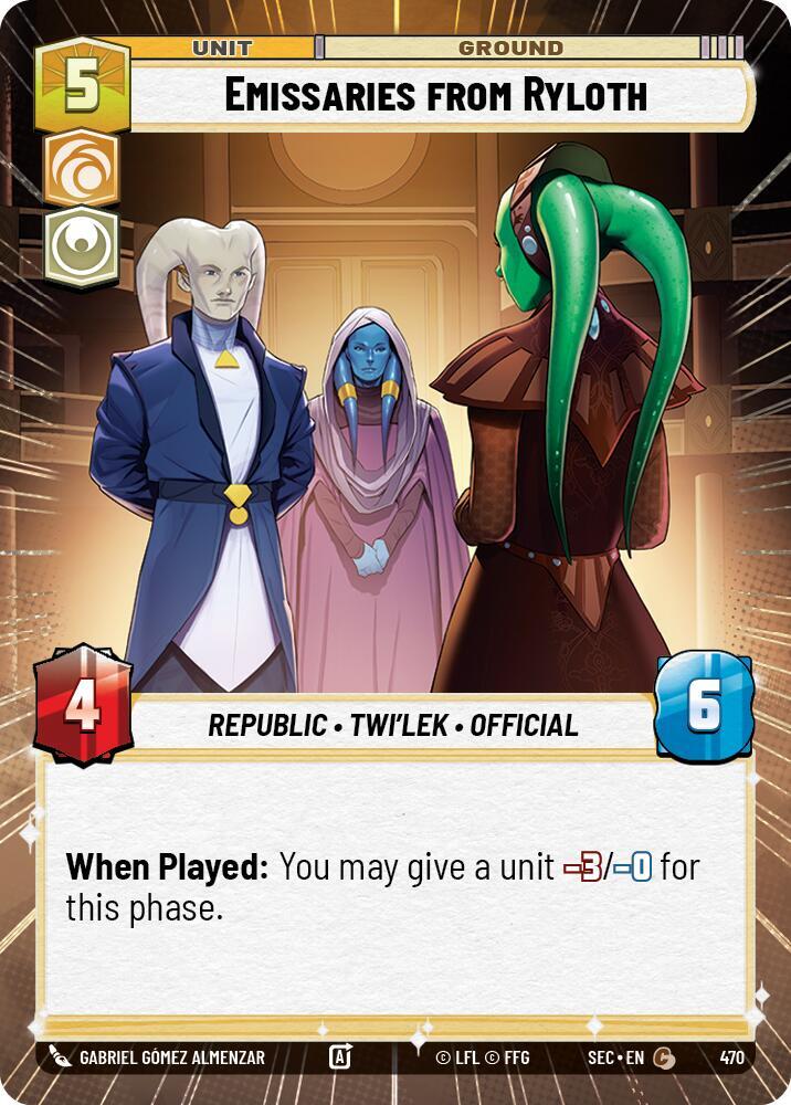 Emissaries from Ryloth (Hyperspace) [Secrets of Power] 470