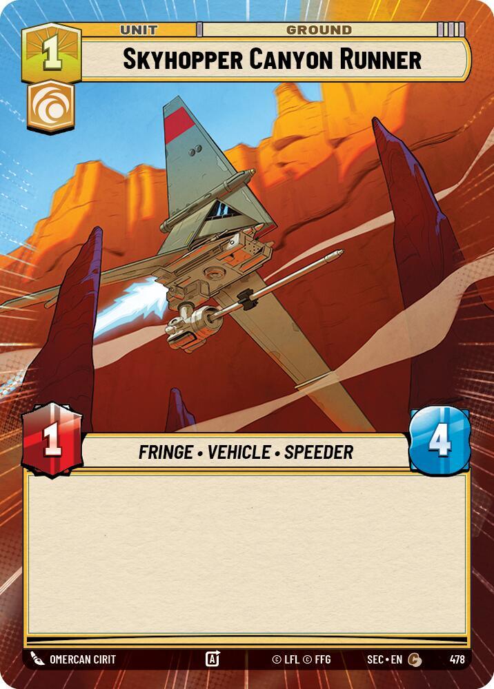 Skyhopper Canyon Runner (Hyperspace) [Secrets of Power] 478