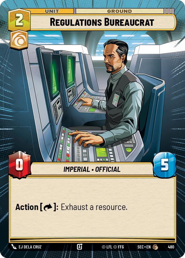 Regulations Bureaucrat (Hyperspace) [Secrets of Power] 480