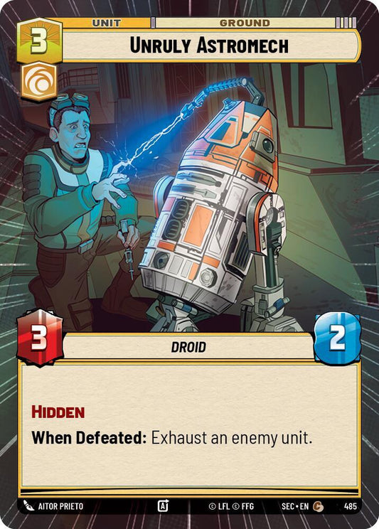 Unruly Astromech (Hyperspace) [Secrets of Power] 485