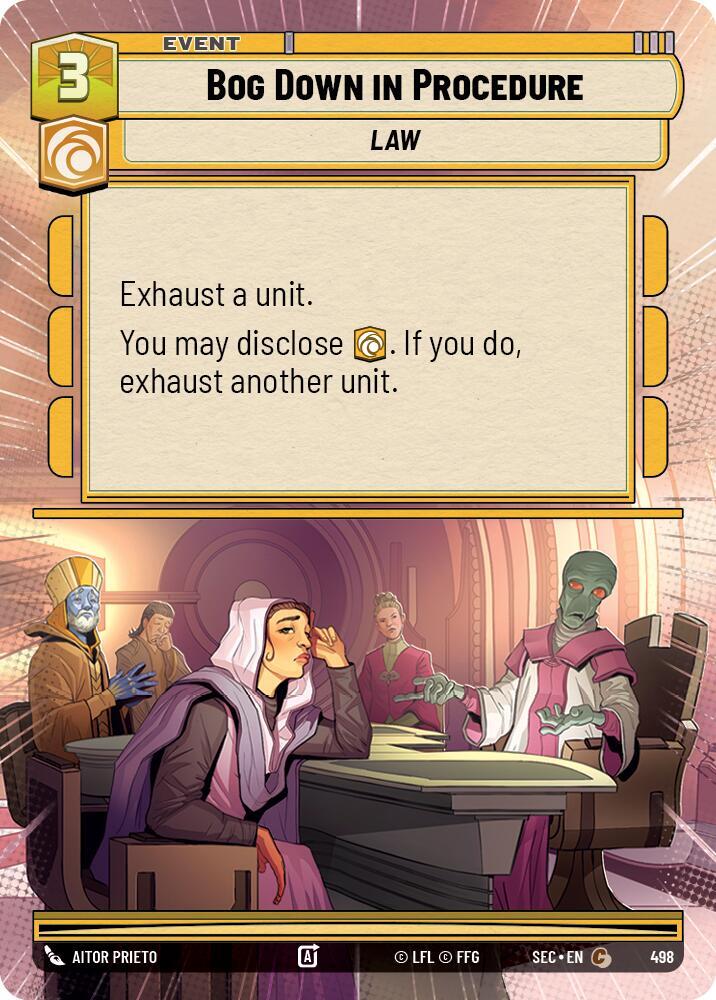 Bog Down in Procedure (Hyperspace) [Secrets of Power] 498