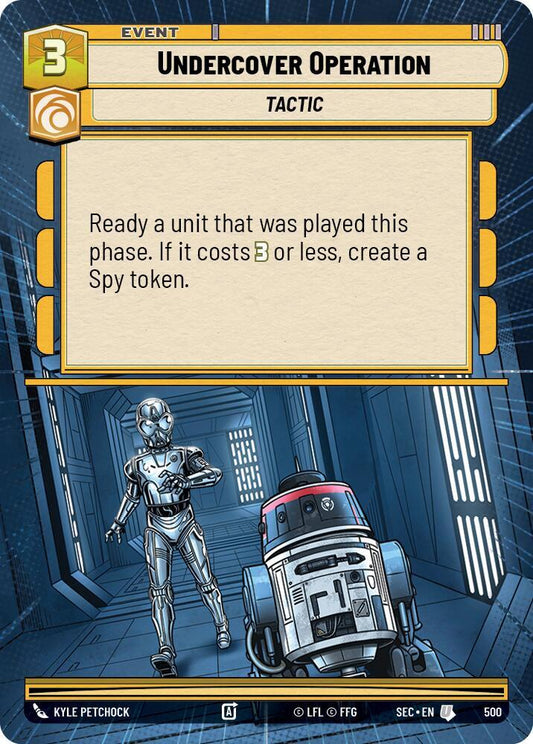 Undercover Operation (Hyperspace) [Secrets of Power] 500