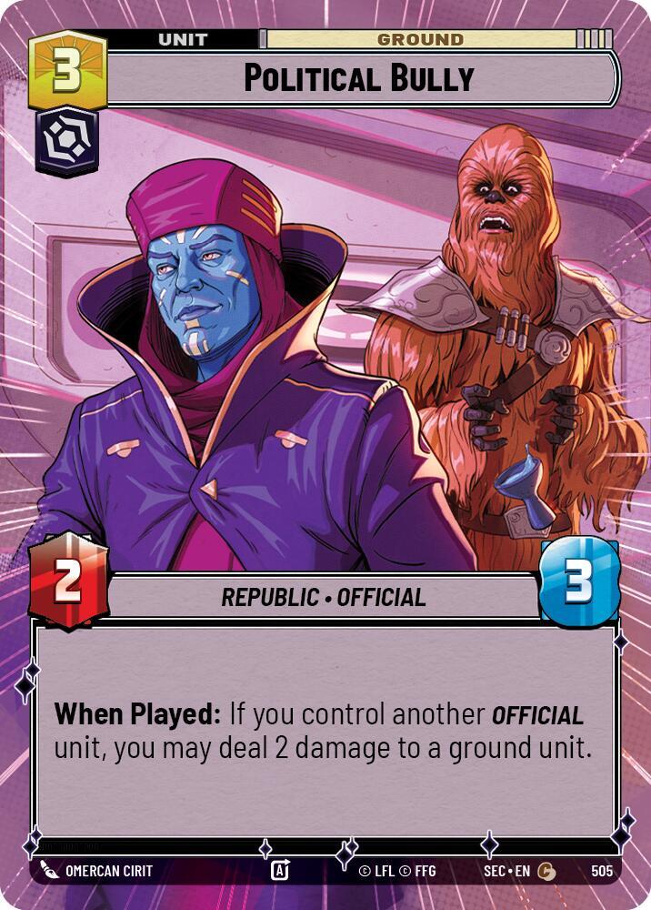 Political Bully (Hyperspace) [Secrets of Power] 505