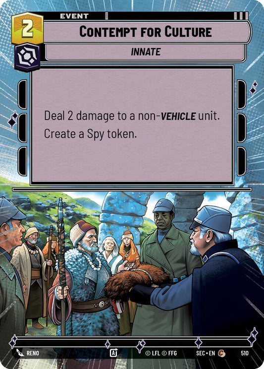 Contempt for Culture (Hyperspace) [Secrets of Power] 510