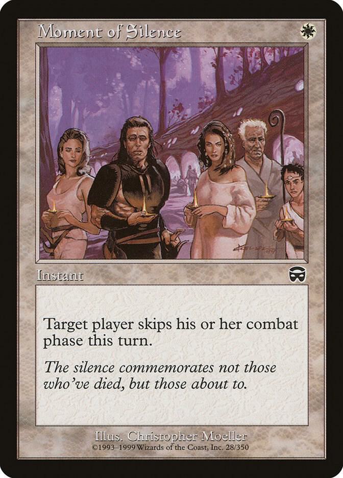 Moment of Silence [Mercadian Masques] 28
