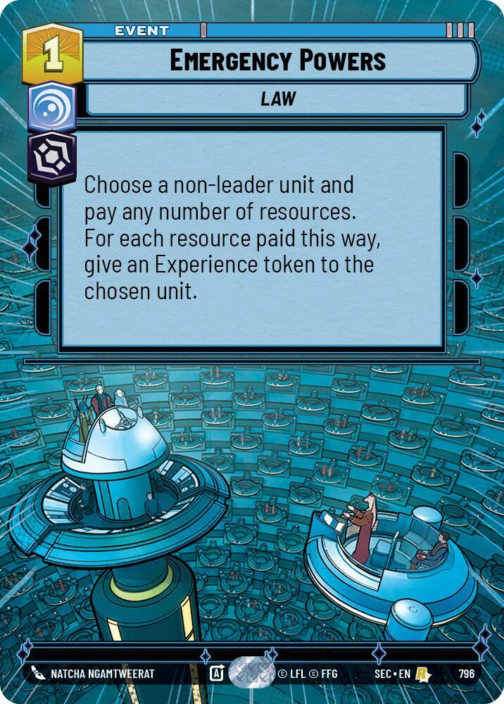 Emergency Powers (Hyperspace Foil) [Secrets of Power] 796