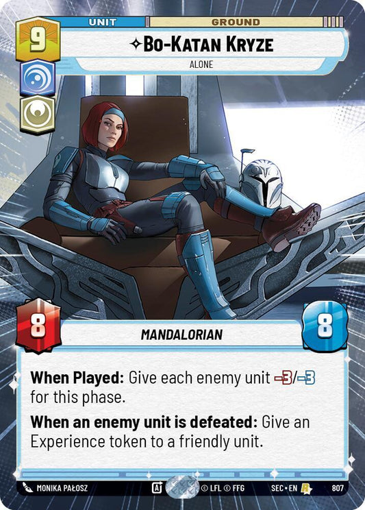 Bo-Katan Kryze - Alone (Hyperspace Foil) [Secrets of Power] 807