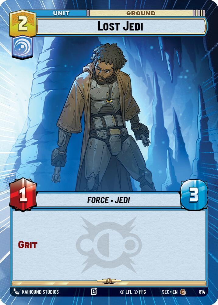 Lost Jedi (Hyperspace Foil) [Secrets of Power] 814