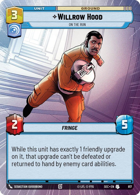 Willrow Hood - On the Run (Hyperspace Foil) [Secrets of Power] 817