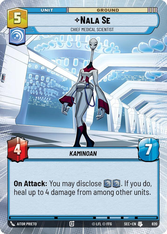 Nala Se - Chief Medical Scientist (Hyperspace Foil) [Secrets of Power] 820