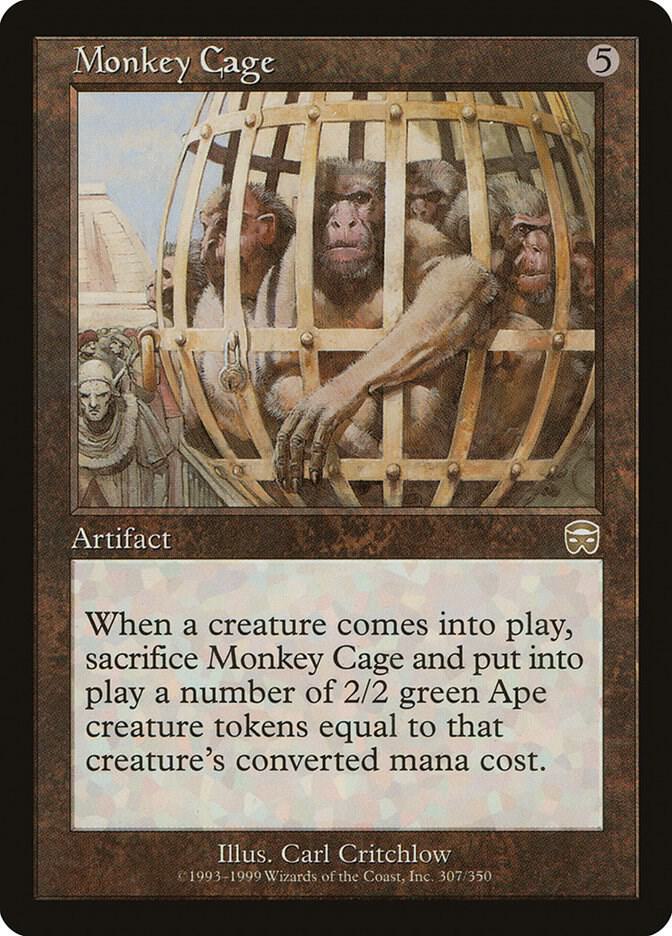 Monkey Cage [Mercadian Masques] 307