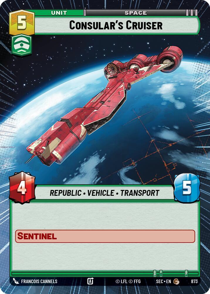 Consular's Cruiser (Hyperspace Foil) [Secrets of Power] 873