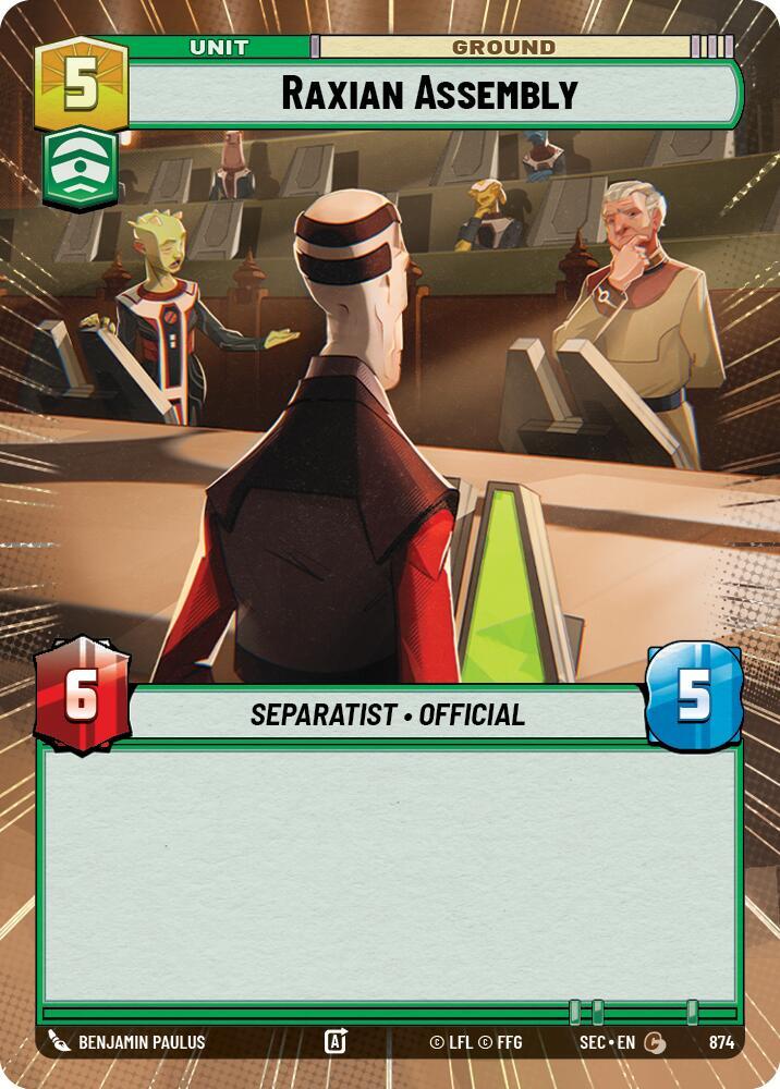 Raxian Assembly (Hyperspace Foil) [Secrets of Power] 874