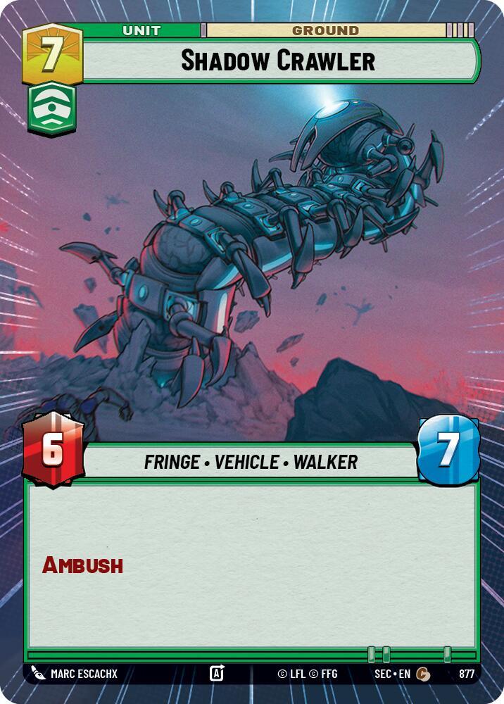 Shadow Crawler (Hyperspace Foil) [Secrets of Power] 877