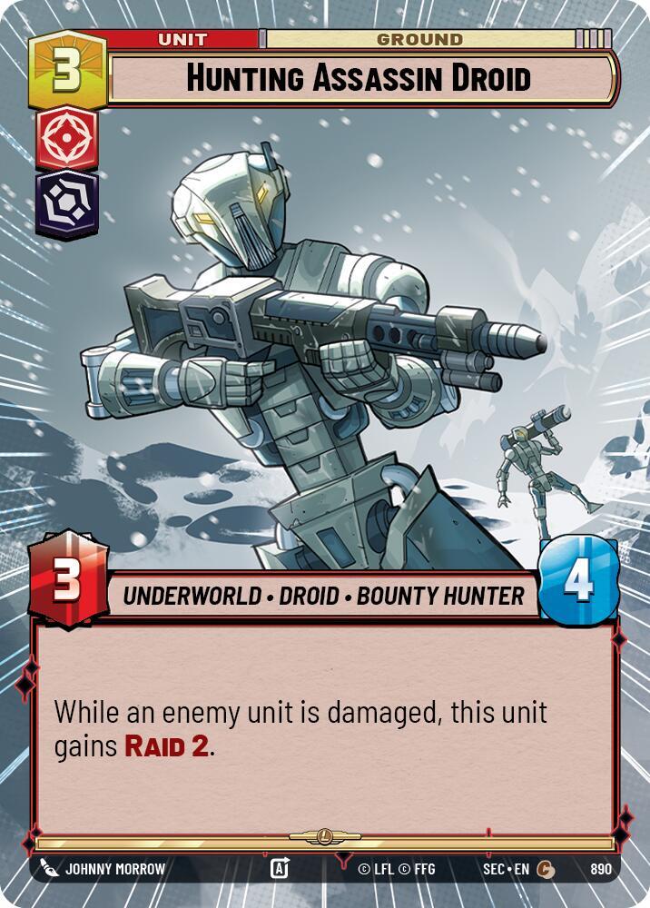 Hunting Assassin Droid (Hyperspace Foil) [Secrets of Power] 890