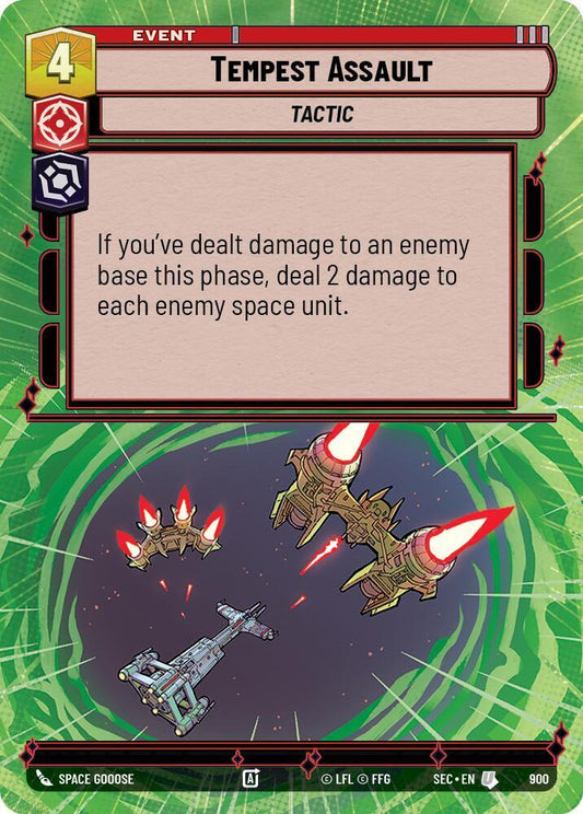 Tempest Assault (Hyperspace Foil) [Secrets of Power] 900