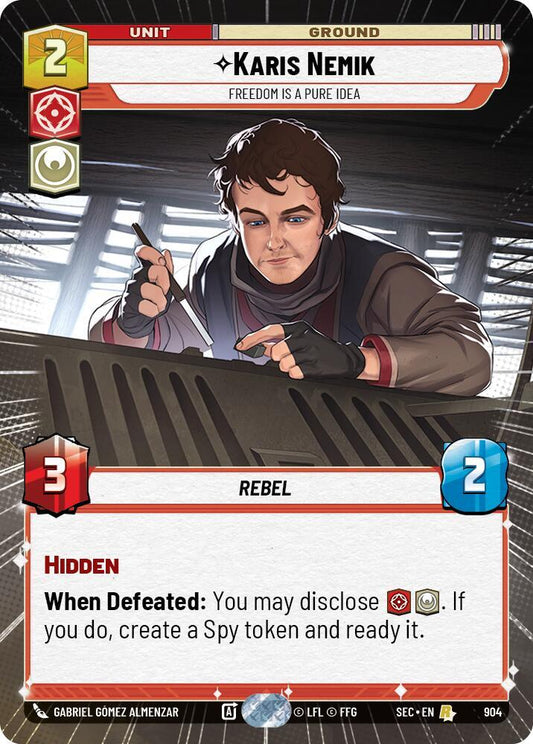 Karis Nemik - Freedom is a Pure Idea (Hyperspace Foil) [Secrets of Power] 904