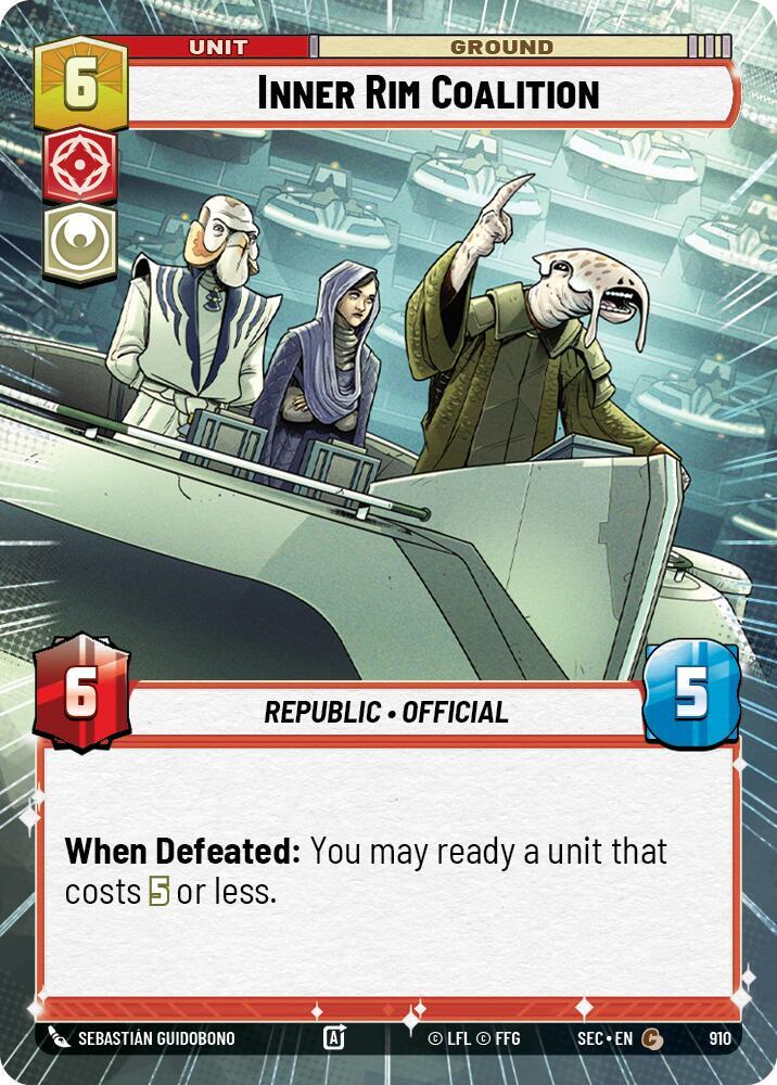 Inner Rim Coalition (Hyperspace Foil) [Secrets of Power] 910