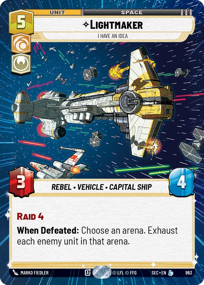 Lightmaker - I Have An Idea (Hyperspace Foil) [Secrets of Power] 963