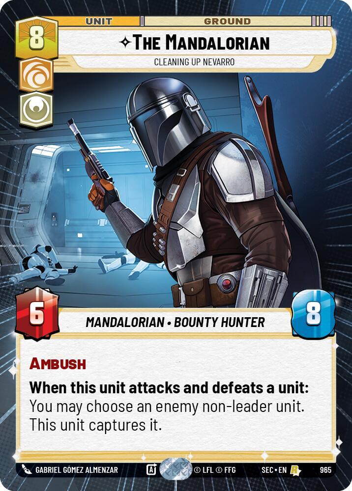 The Mandalorian - Cleaning up Nevarro (Hyperspace Foil) [Secrets of Power] 965