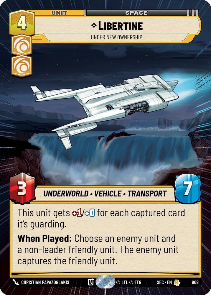 Libertine - Under New Ownership (Hyperspace Foil) [Secrets of Power] 968