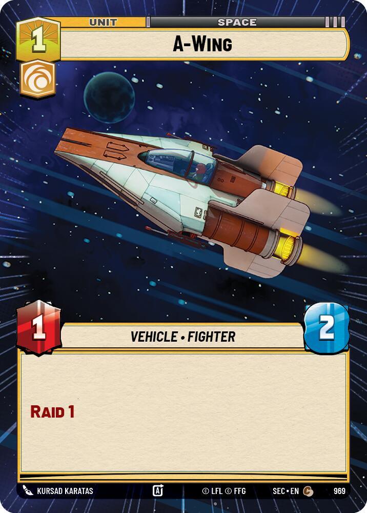 A-Wing (Hyperspace Foil) [Secrets of Power] 969
