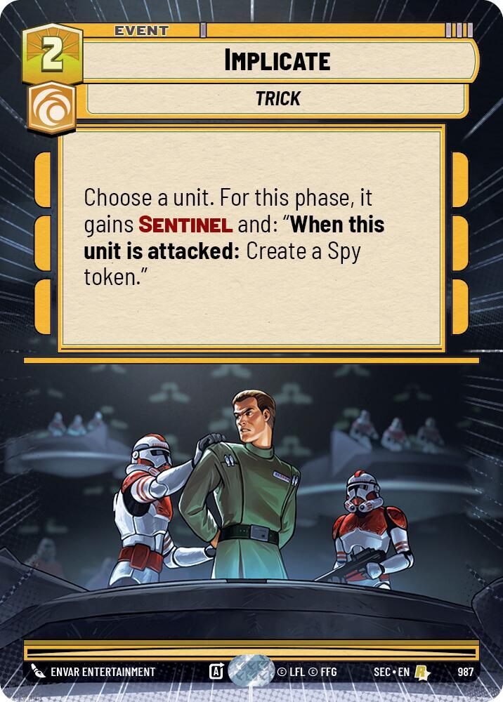 Implicate (Hyperspace Foil) [Secrets of Power] 987