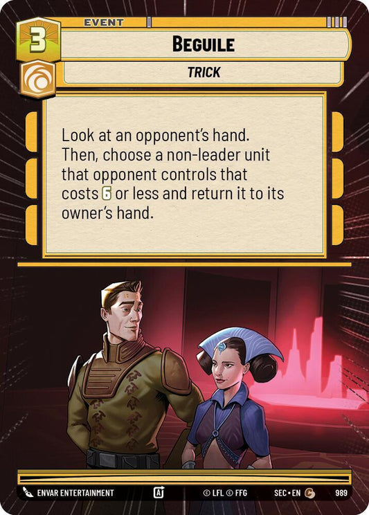 Beguile (Hyperspace Foil) [Secrets of Power] 989