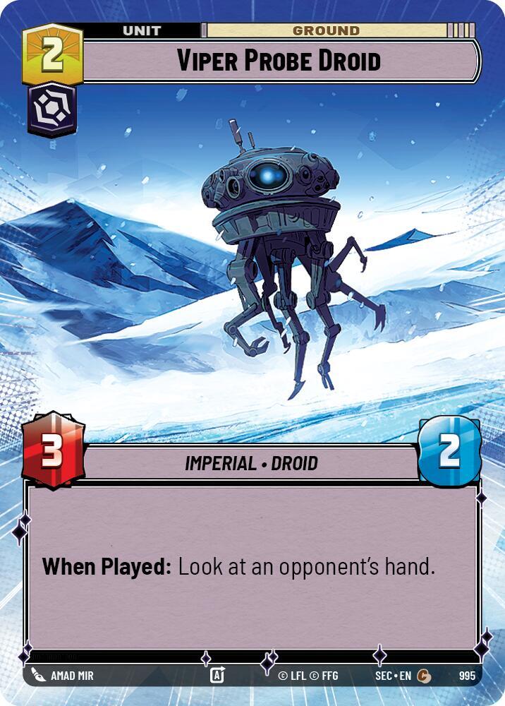 Viper Probe Droid (Hyperspace Foil) [Secrets of Power] 995