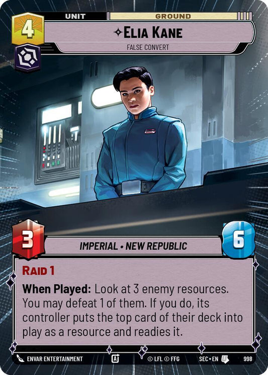 Elia Kane - False Convert (Hyperspace Foil) [Secrets of Power] 998