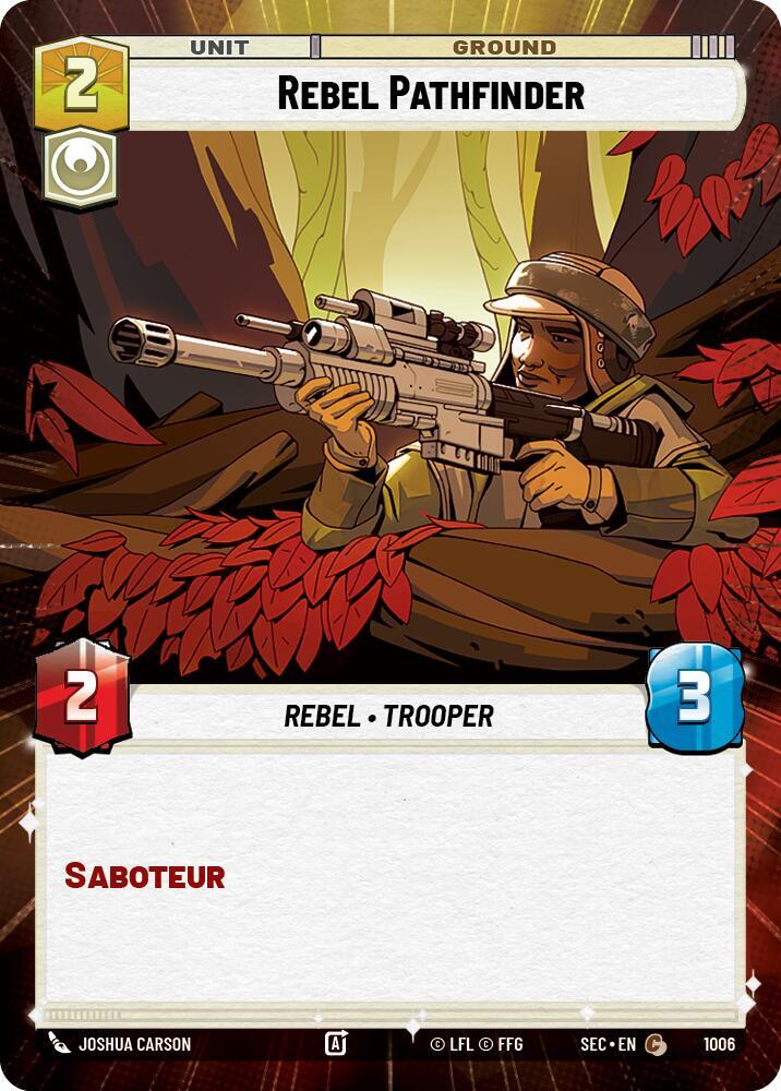 Rebel Pathfinder (Hyperspace Foil) [Secrets of Power] 1006
