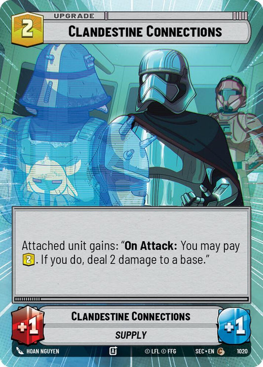 Clandestine Connections (Hyperspace Foil) [Secrets of Power] 1020