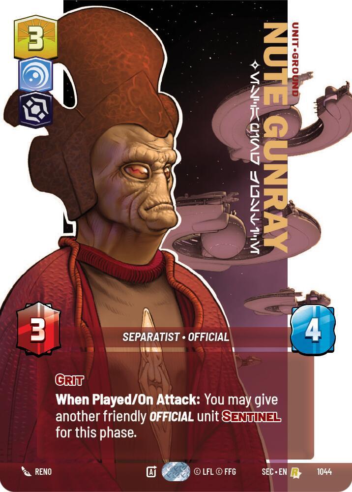 Nute Gunray - Escaping Justice (Prestige) [Secrets of Power] 1044