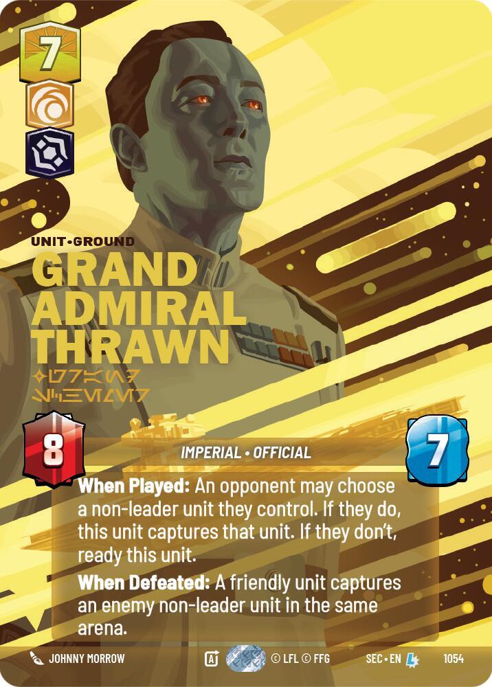 Grand Admiral Thrawn - Grand Schemer (Prestige) [Secrets of Power] 1054
