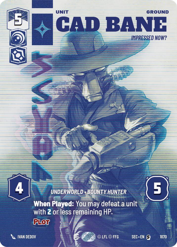 Cad Bane - Impressed Now? (Prestige) [Secrets of Power] 1070