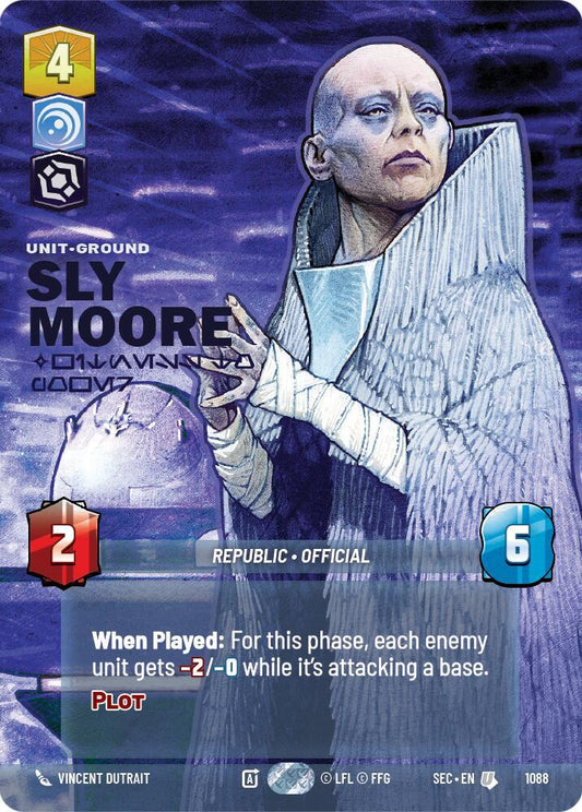 Sly Moore - Witness to Power (Prestige Foil) [Secrets of Power] 1088
