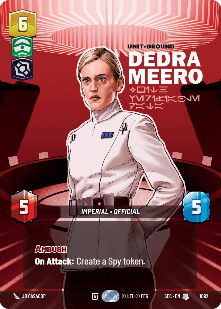 Dedra Meero - With Verifiable Data (Prestige Foil) [Secrets of Power] 1092