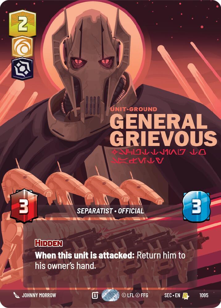 General Grievous - Scuttling to Safety (Prestige Foil) [Secrets of Power] 1095