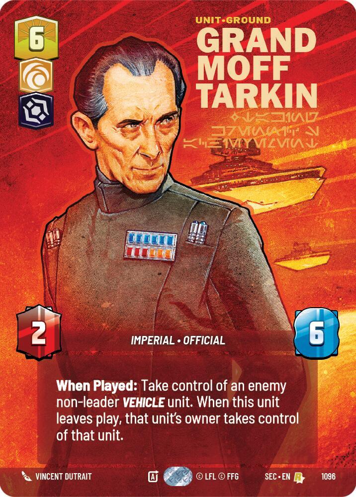 Grand Moff Tarkin - Taking Krennic's Achievement (Prestige Foil) [Secrets of Power] 1096