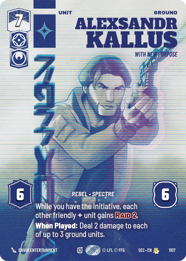 Alexsandr Kallus - With New Purpose (Prestige Foil) [Secrets of Power] 1107