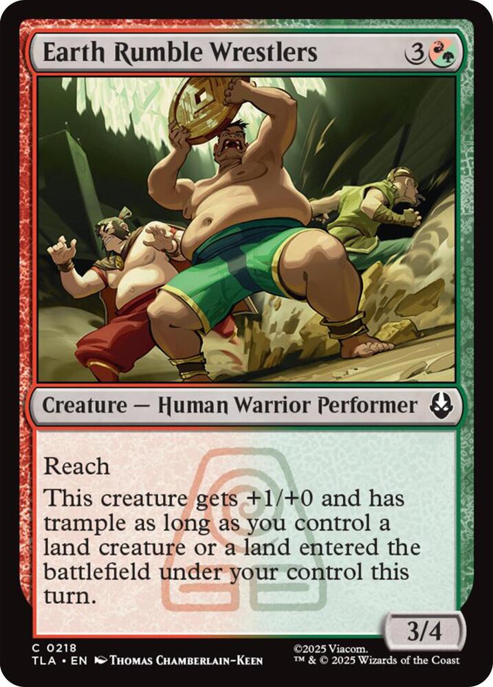 Earth Rumble Wrestlers [Avatar: The Last Airbender] 218
