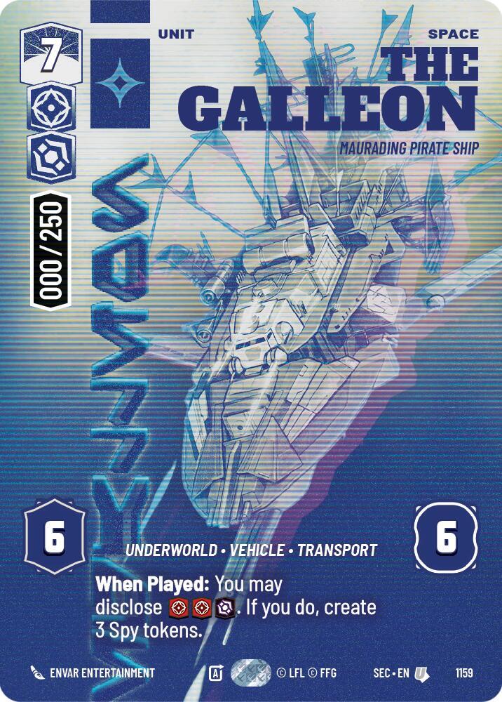 The Galleon - Marauding Pirate Ship (Serialized) [Secrets of Power] 1159