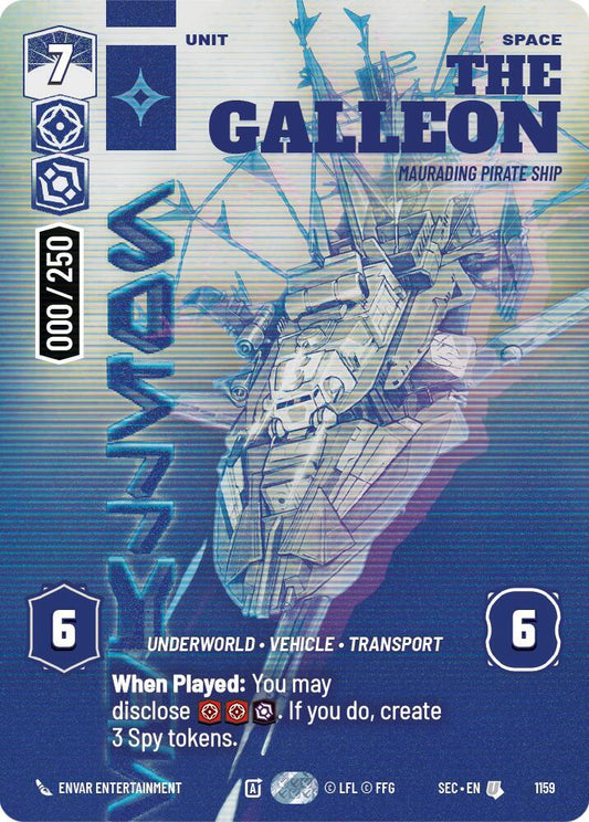 The Galleon - Marauding Pirate Ship (Serialized) [Secrets of Power] 1159