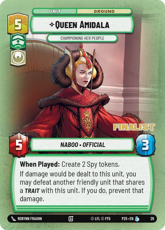 Queen Amidala - Championing Her People (Finalist) [Organized Play Promos] 29