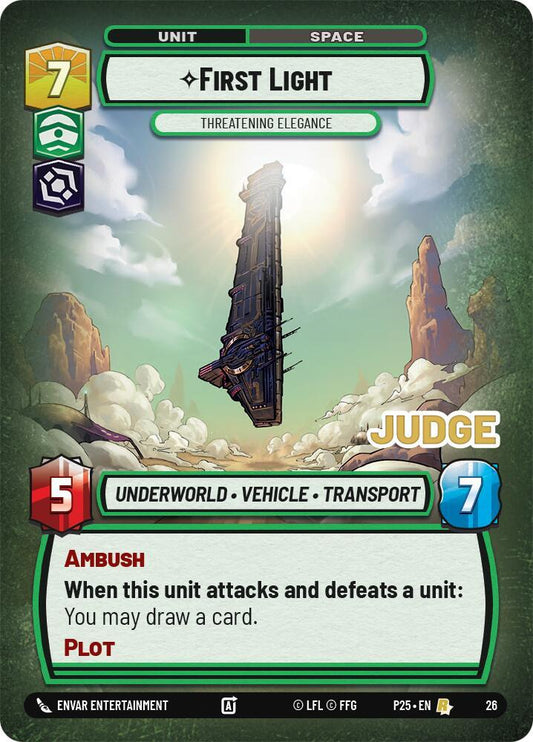 First Light - Threatening Elegance [Judge Promos] 26