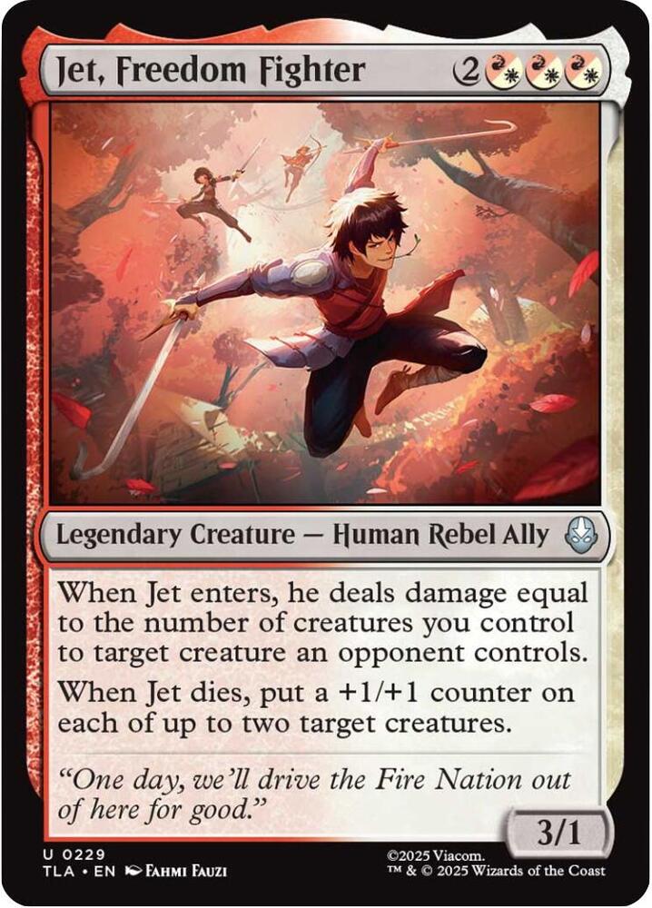 Jet, Freedom Fighter [Avatar: The Last Airbender] 229