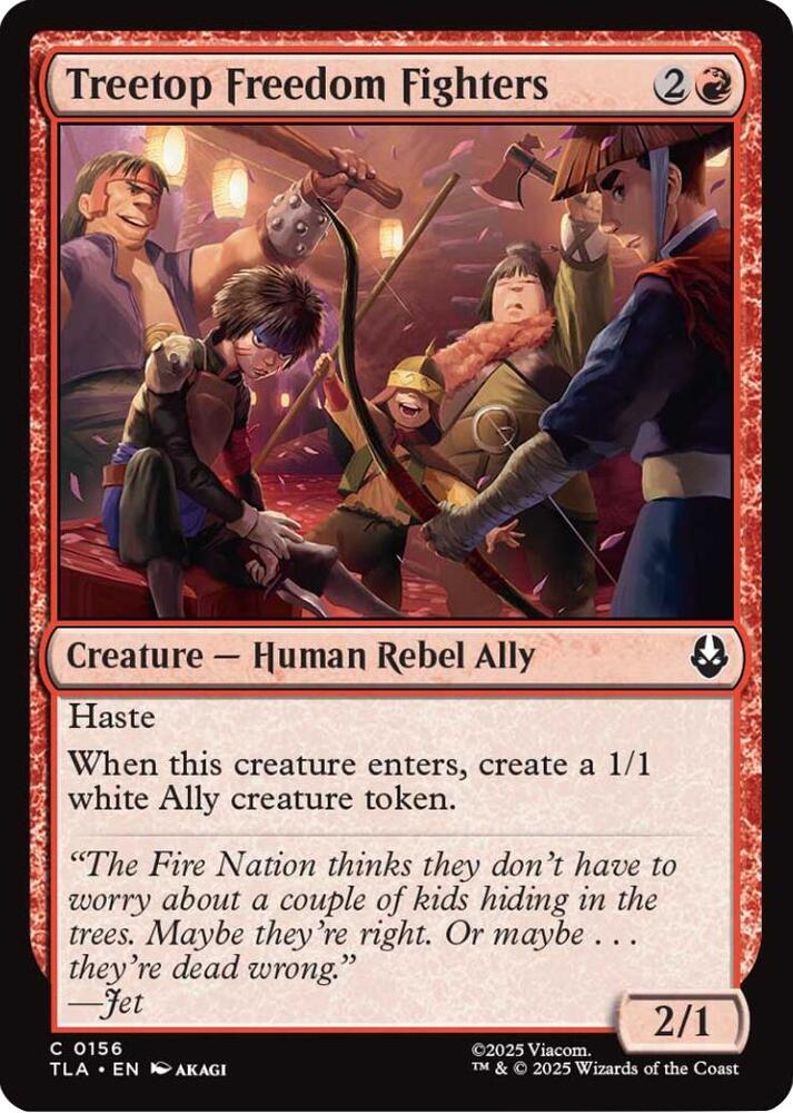 Treetop Freedom Fighters [Avatar: The Last Airbender] 156