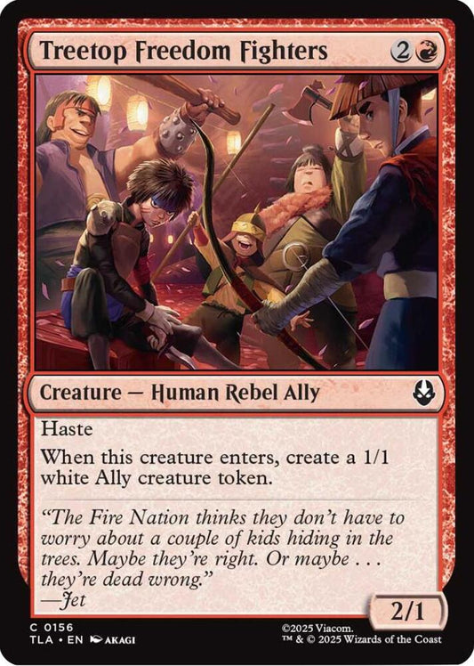 Treetop Freedom Fighters [Avatar: The Last Airbender] 156